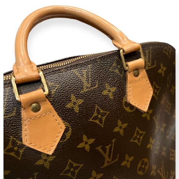 Vintage Louis Vuitton Monogram “Alma” Handbag Width 11x Base 6.5 x H 9” … - Picture 12 of 16